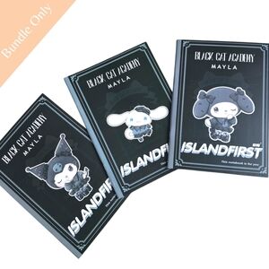 Black Cat Academy Composition Notebook